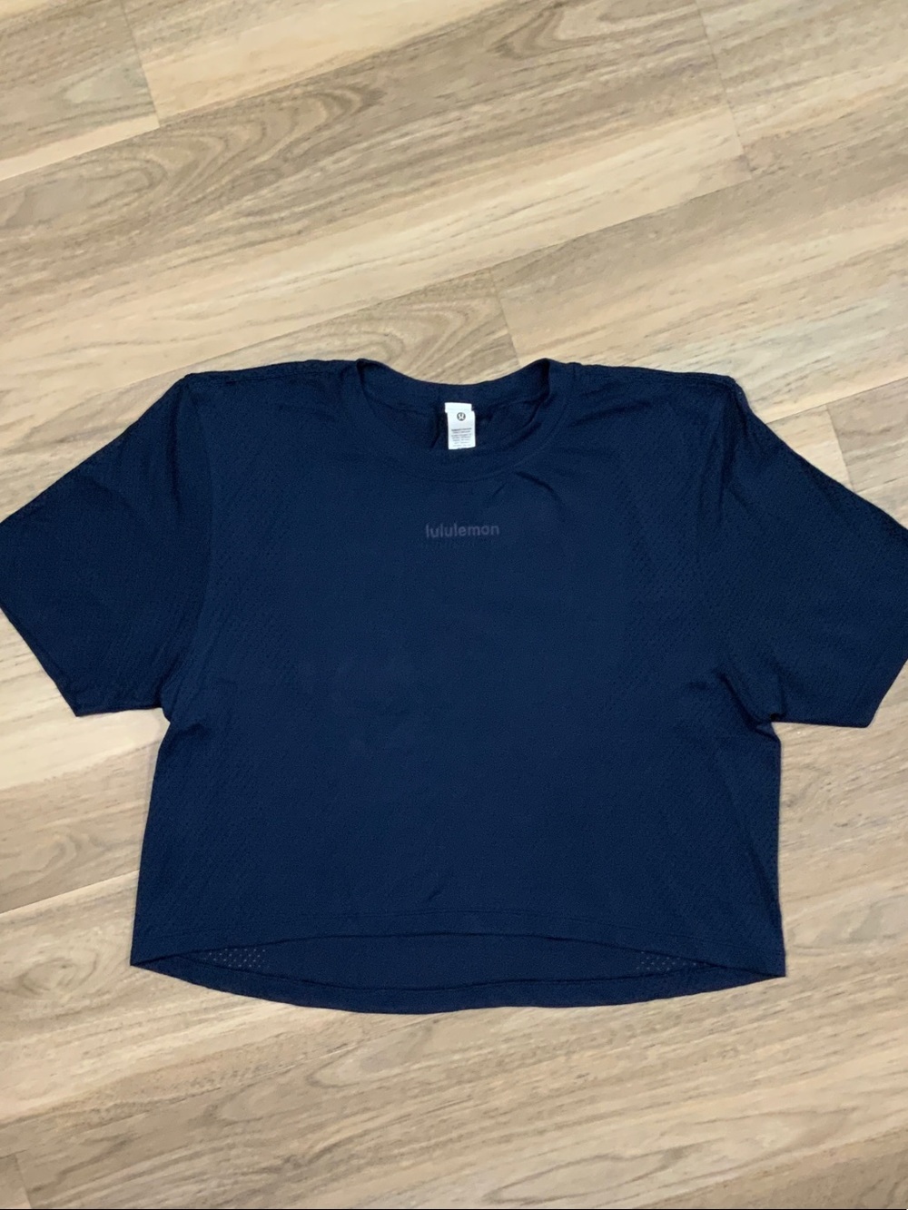lululemon Swiftly Cropped Oversized T-Shirt - Club Blue